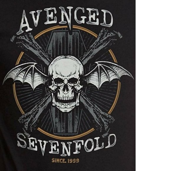 Avenged Sevenfold Since 1999 A7X metal hard rock Official T-Shirt 2XL NWT - Picture 2 of 2